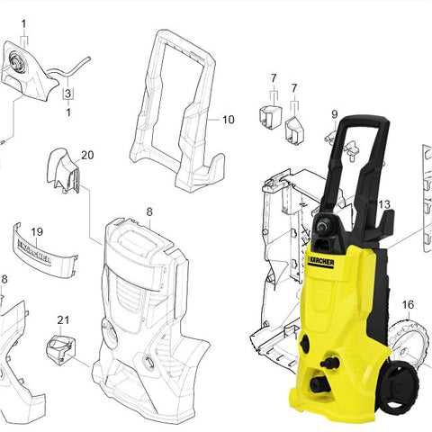 karcher k2 pressure washer parts diagram