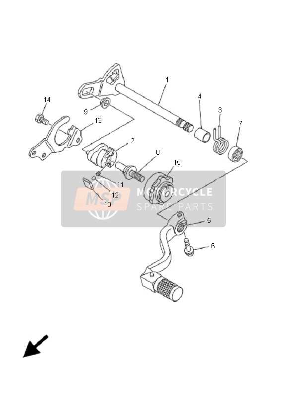 2001 yz125 parts diagram