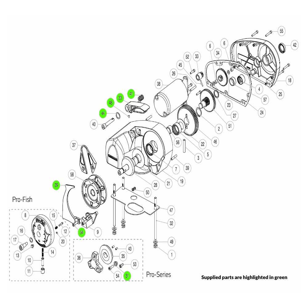 lewmar winch parts diagram