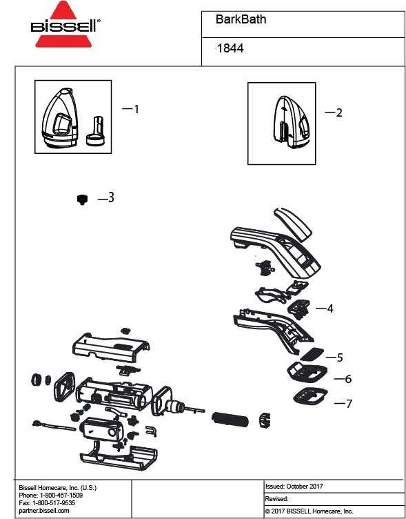 bissell parts diagram