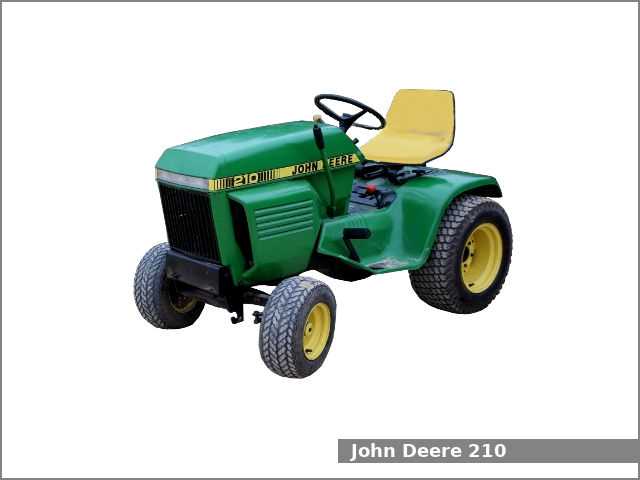 john deere 210 lawn tractor parts diagram