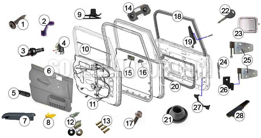 wrangler parts diagram