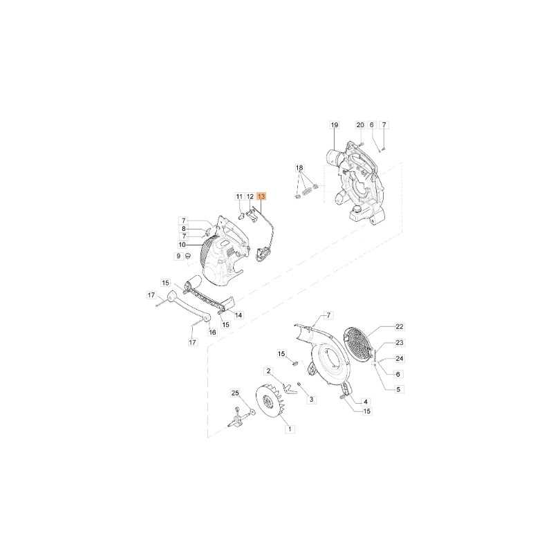 husqvarna blower parts diagram