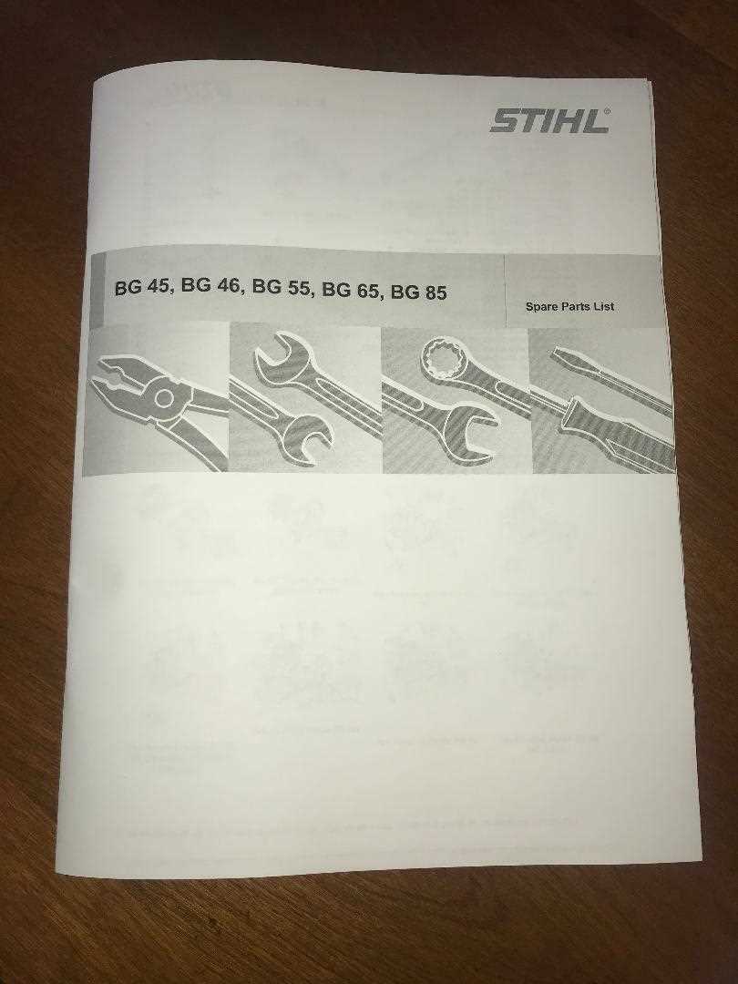 stihl bg55 leaf blower parts diagram