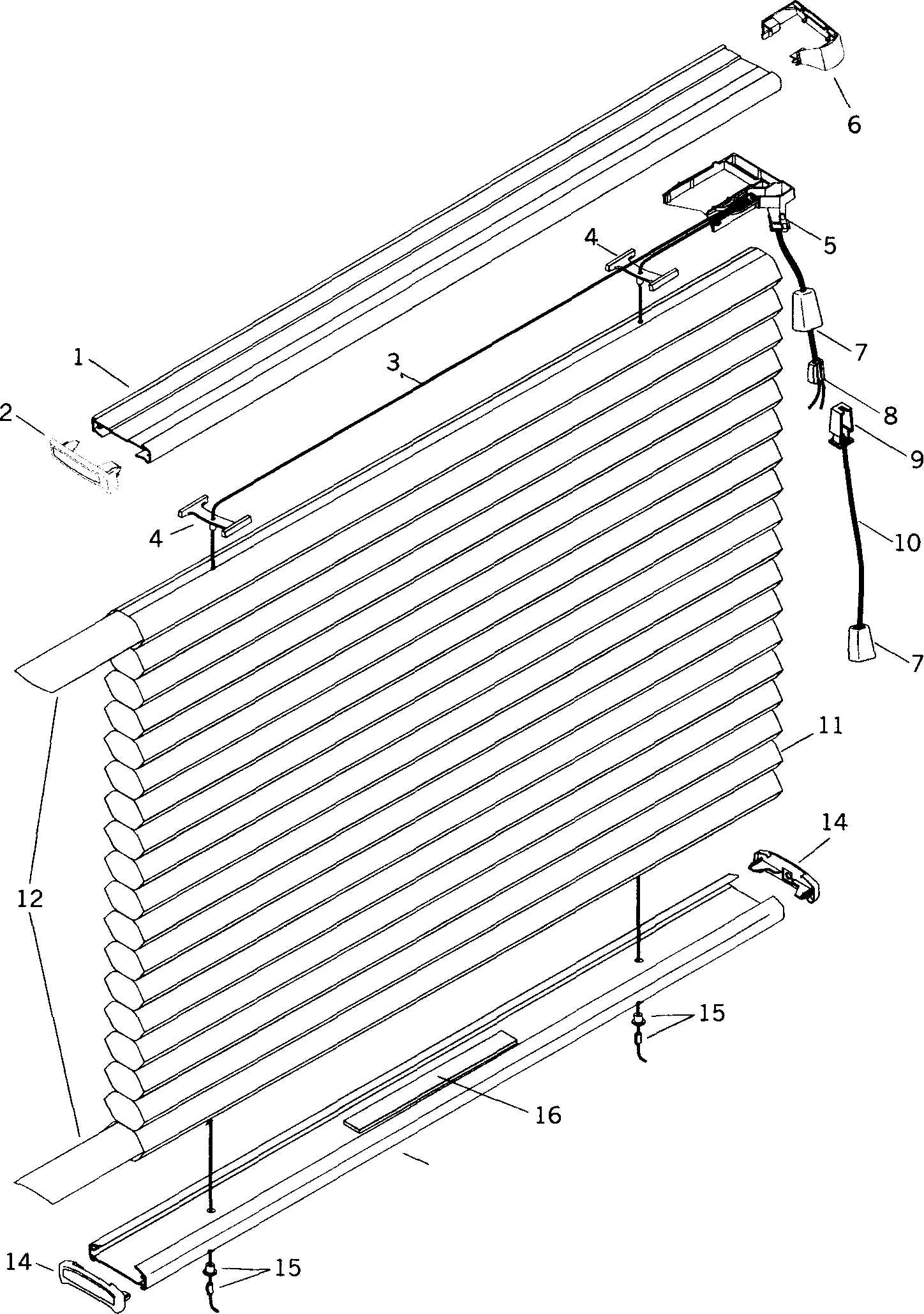 blinds parts diagram