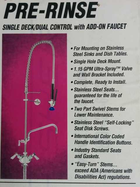 fisher faucet parts diagram