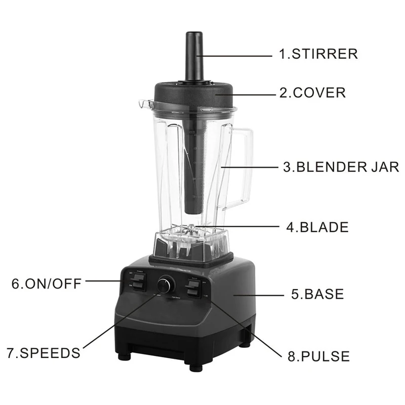 vitamix 5000 parts diagram