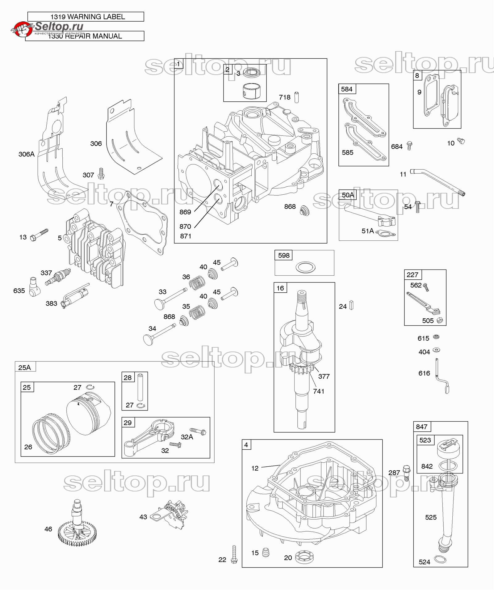 husqvarna 725ex parts diagram