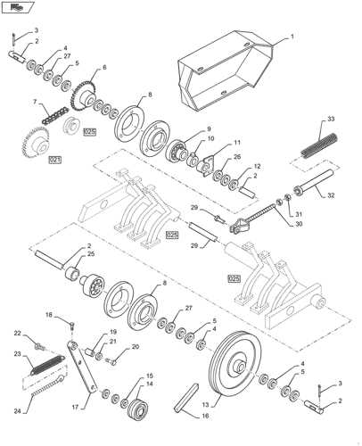 new holland 570 baler parts diagram