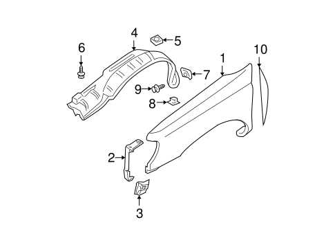 2003 nissan xterra parts diagram