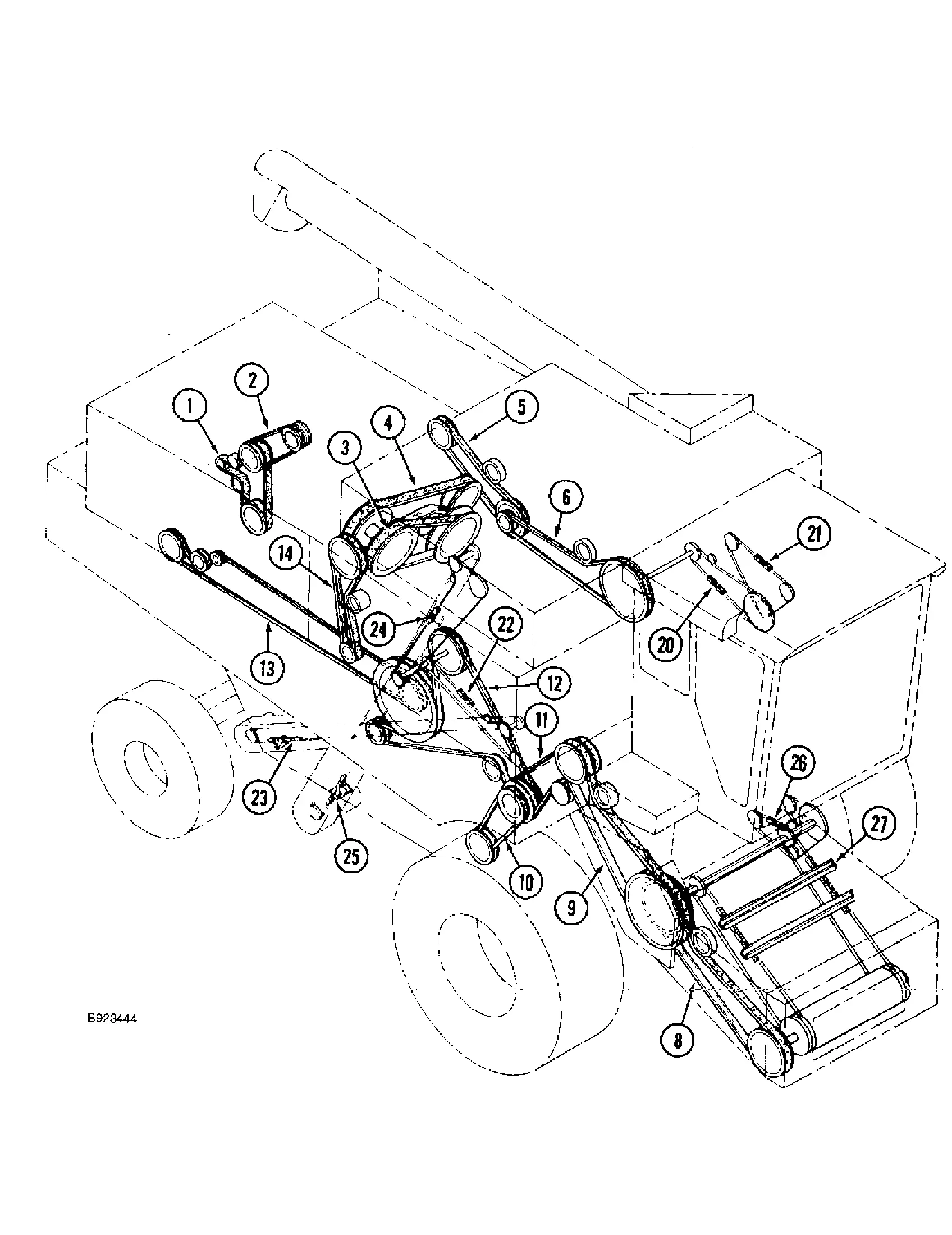 case ih combine parts diagram