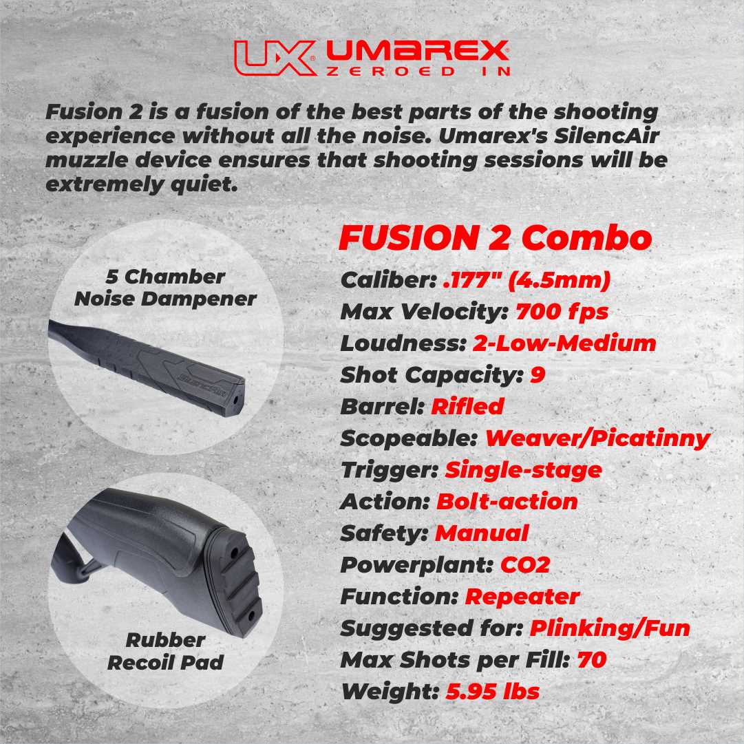 umarex fusion 2 parts diagram