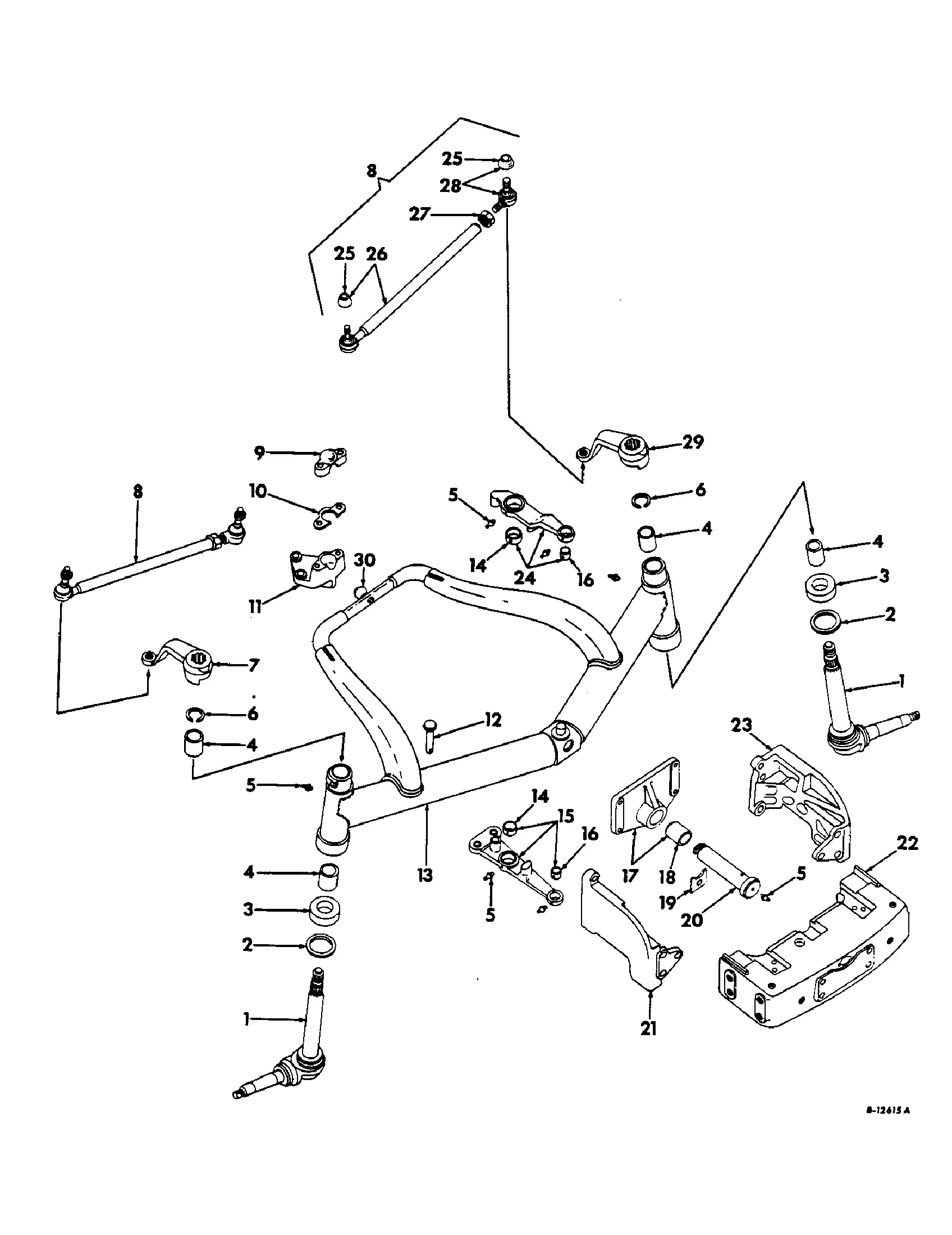 international 504 parts diagram