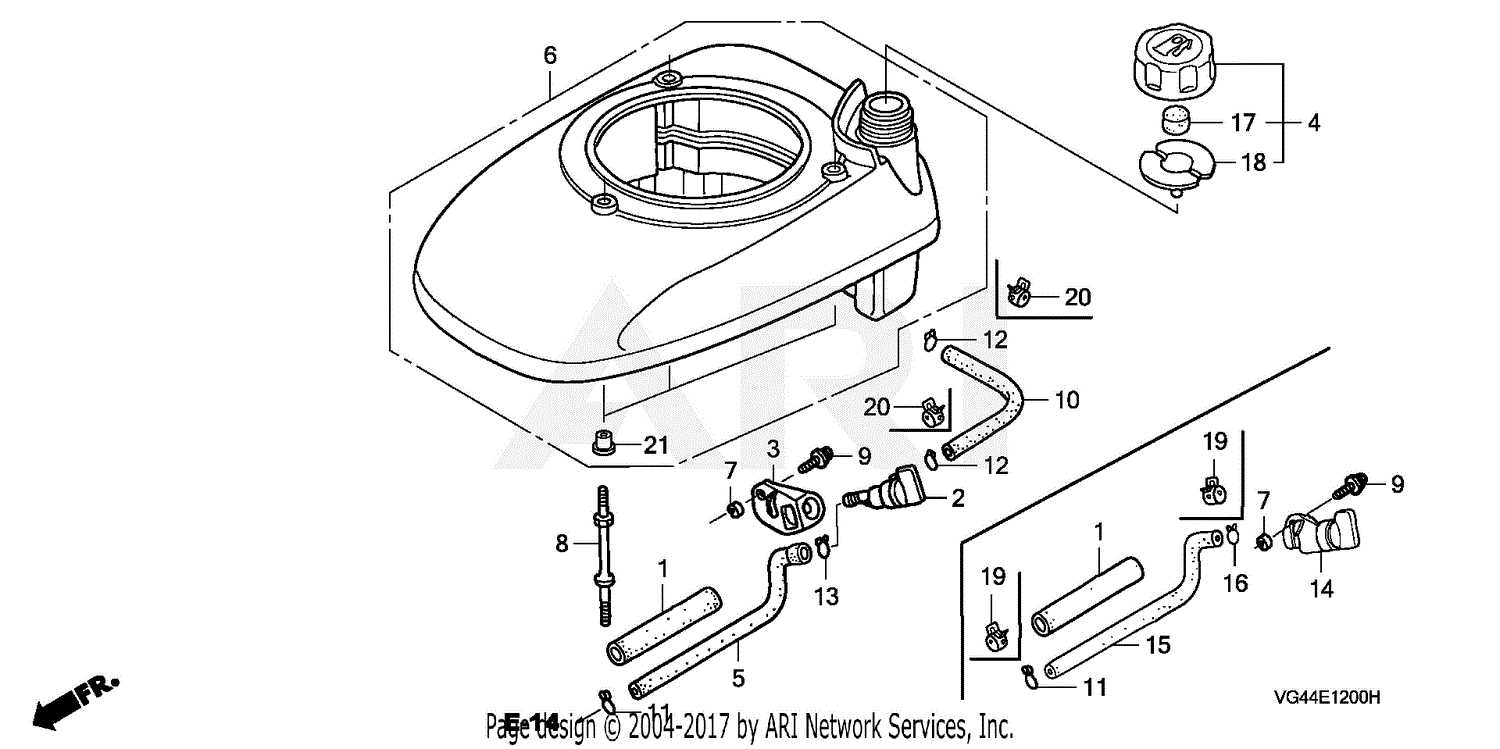 honda hrr216 honda self propelled lawn mower parts diagram