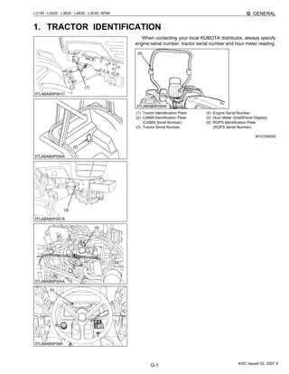 kubota l3830 parts diagram