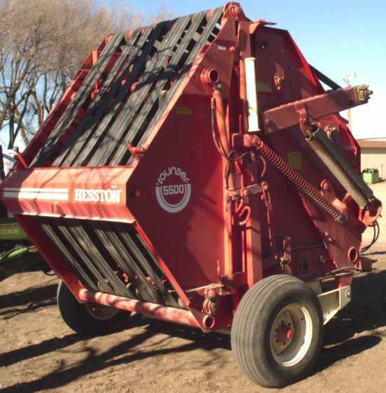 hesston 5500 round baler parts diagram