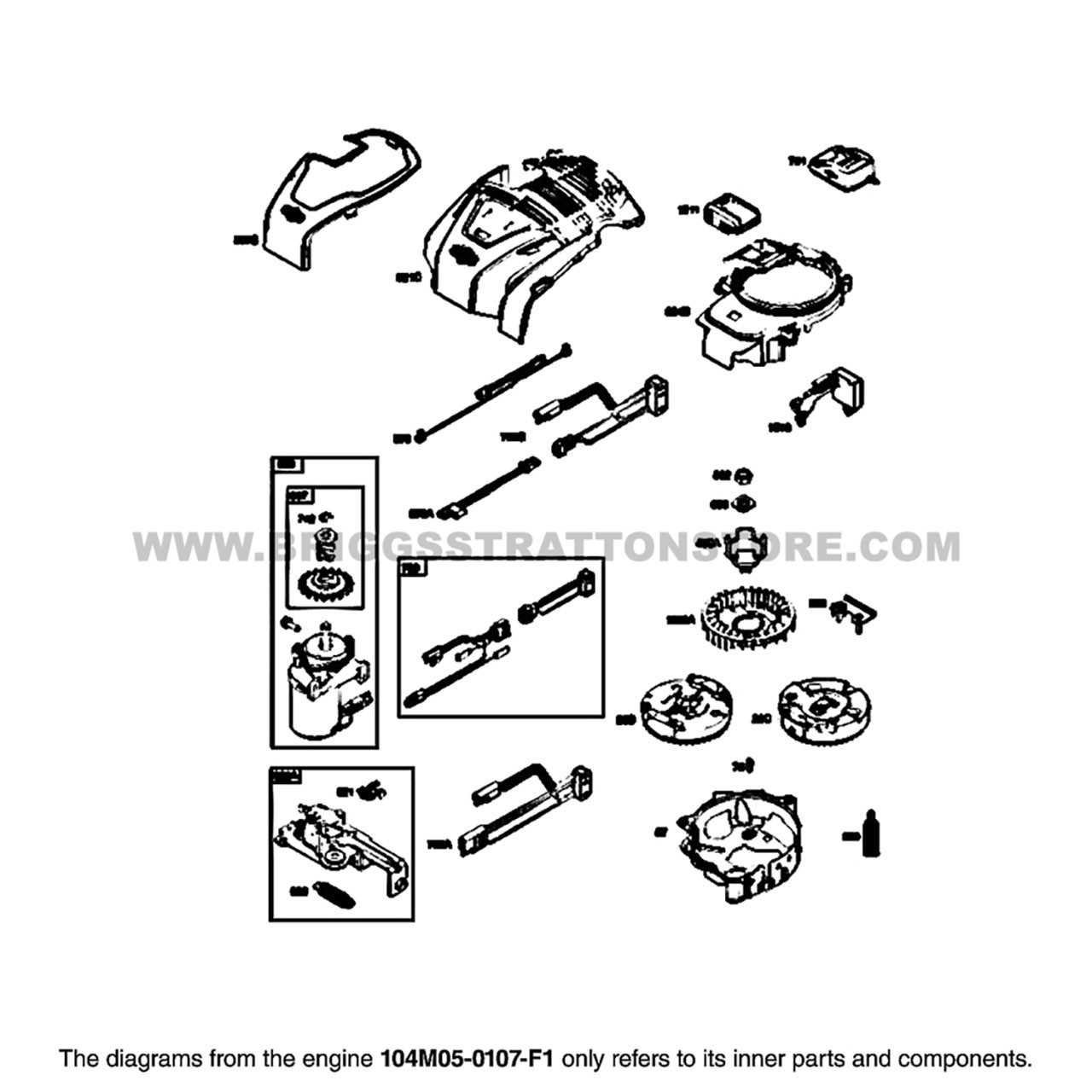 b&s engine parts diagram