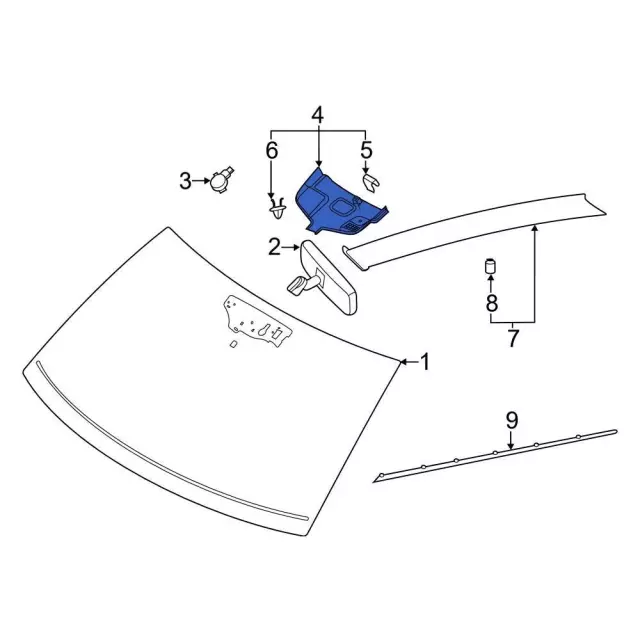 2014 ford explorer parts diagram