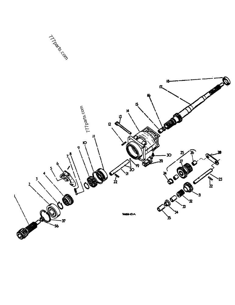 ball bearing parts diagram