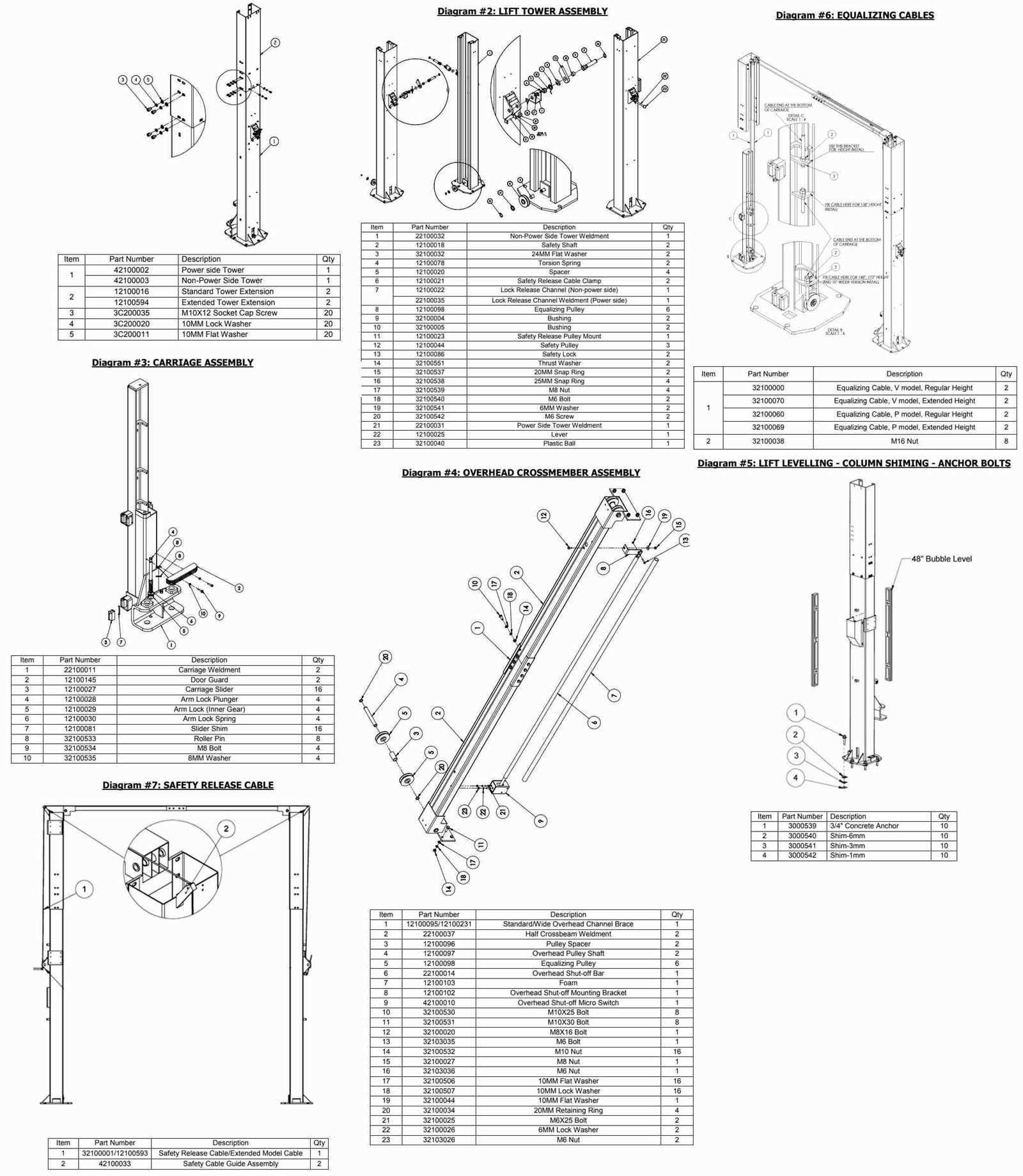 pulley parts diagram