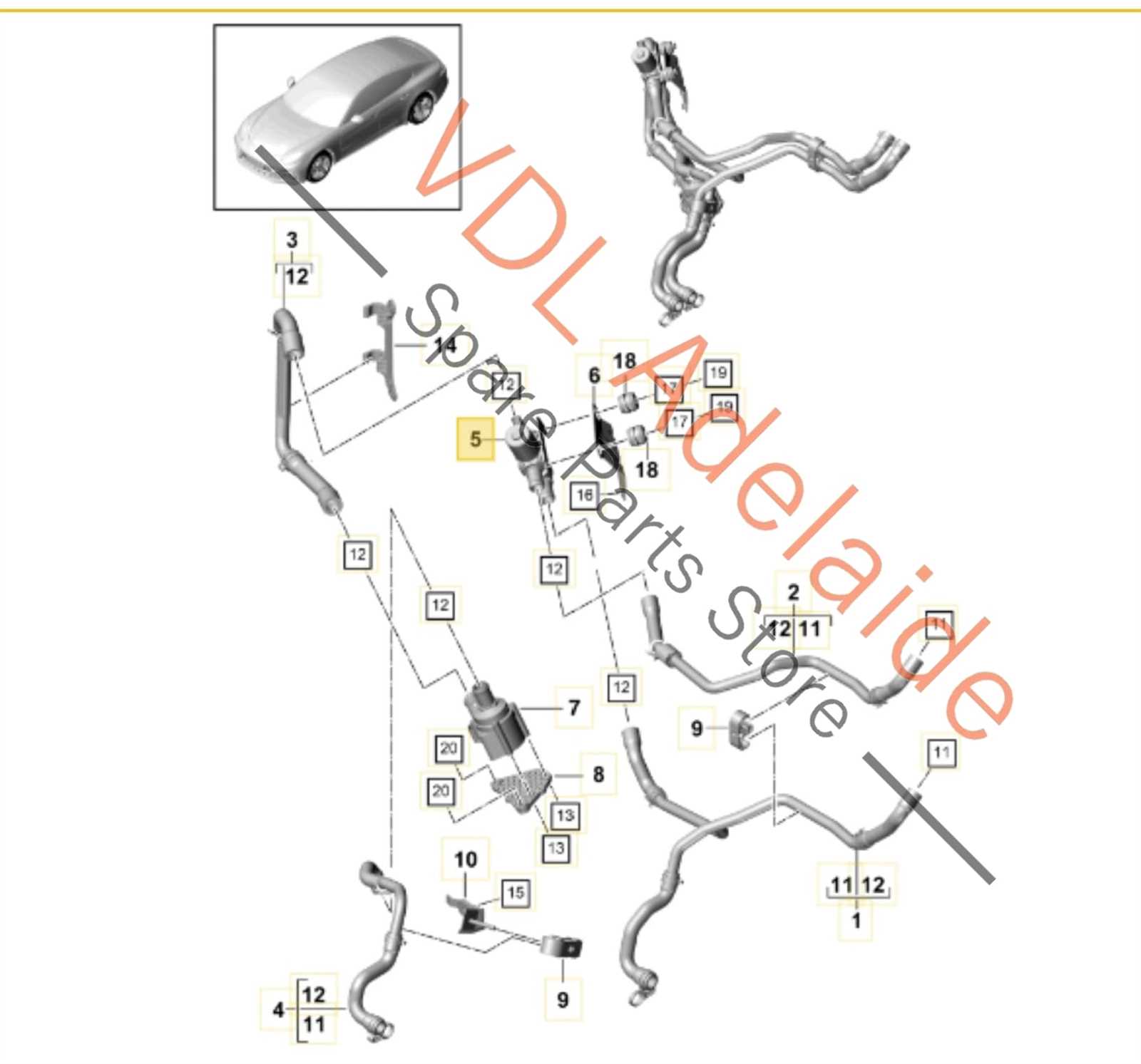 shut off valve parts diagram