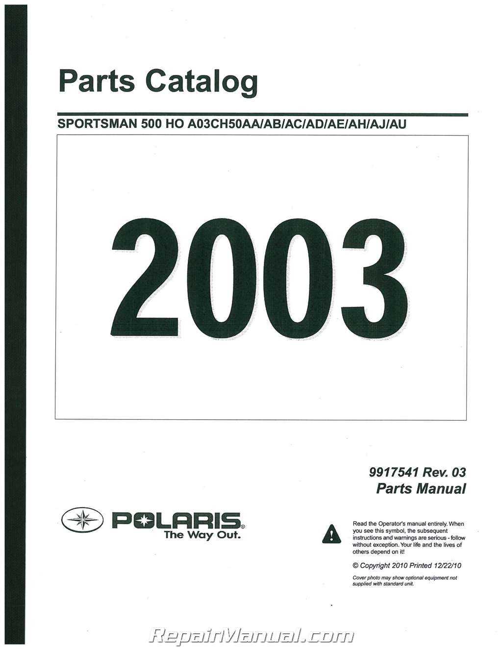 polaris predator 500 parts diagram