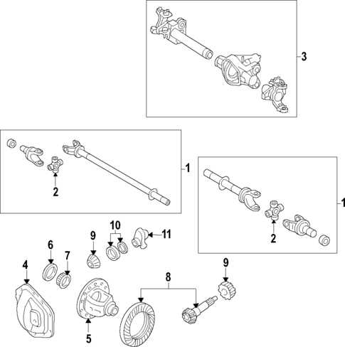 ford f250 front end parts diagram