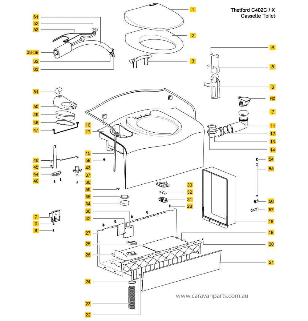 thetford 31683 parts diagram