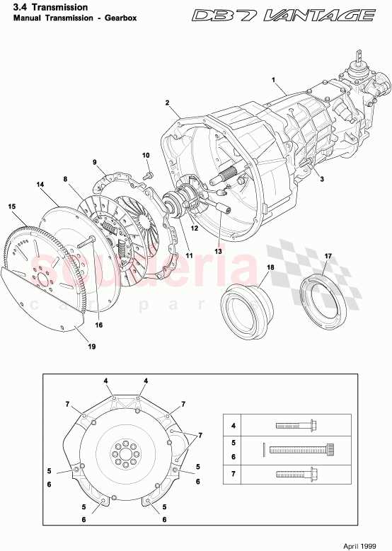 car transmission parts diagram