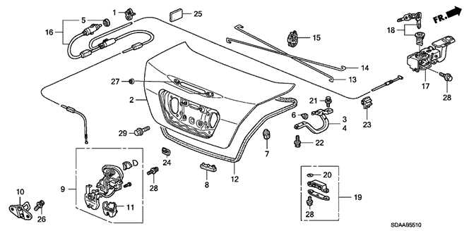 2013 honda accord parts diagram