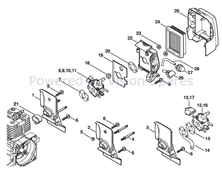 stihl fs250r parts diagram