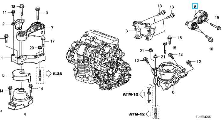 2013 honda accord parts diagram