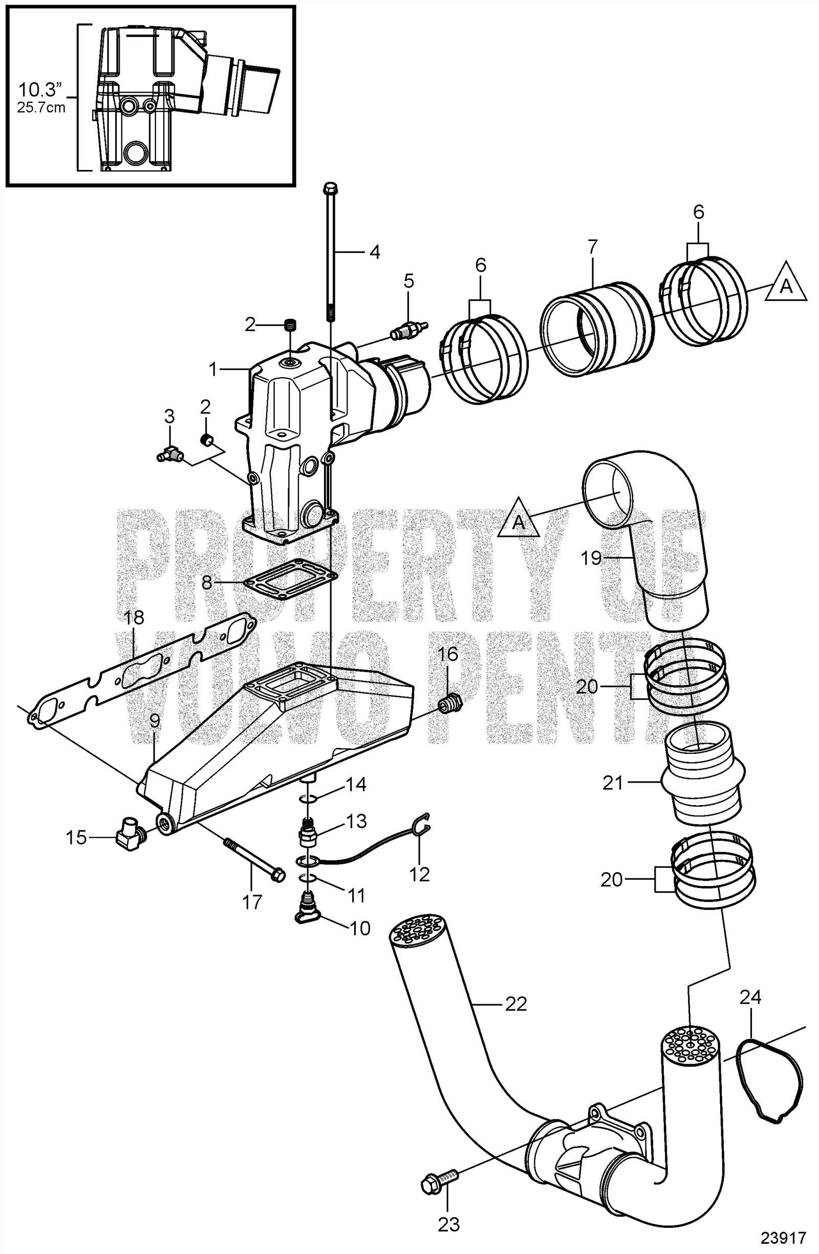 volvo penta 4.3 gxi parts diagram