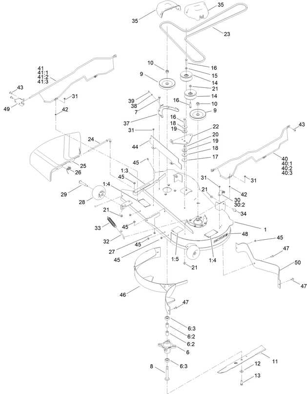 toro riding lawn mower parts diagram