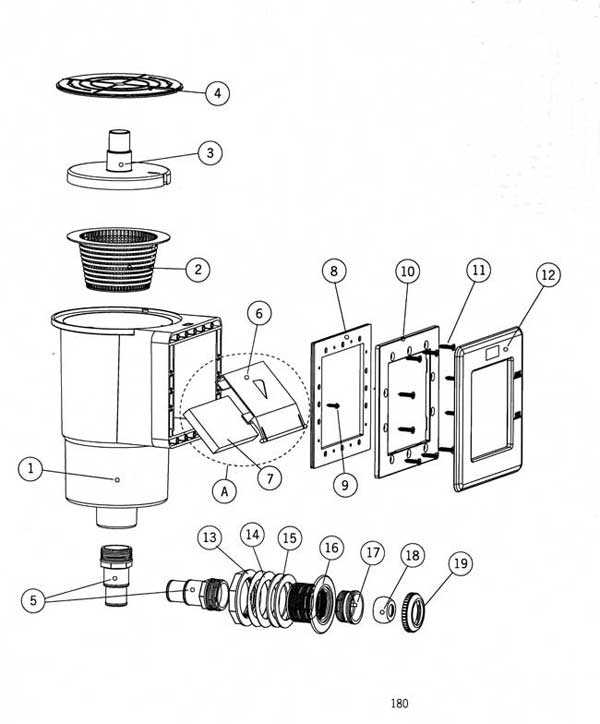 swimming pool parts diagram