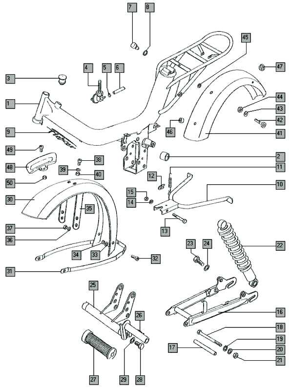 tomos moped parts diagram