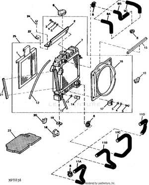 john deere 855 parts diagram