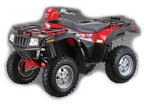 arctic cat 400 4x4 parts diagram