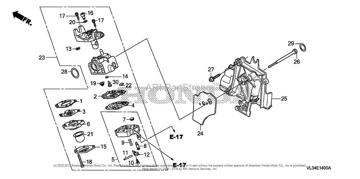 honda hht35s parts diagram