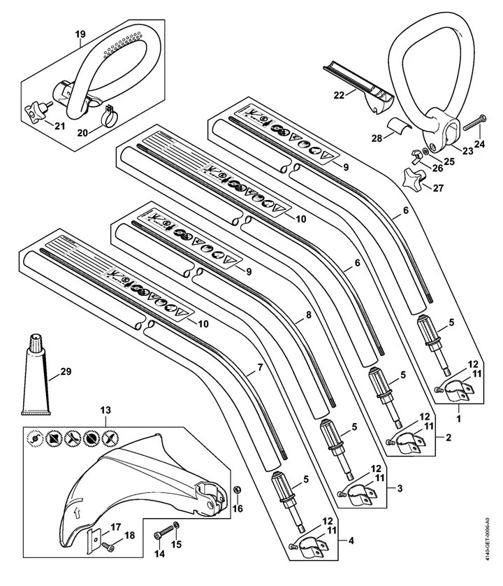 string trimmer stihl fs 56 rc parts diagram pdf