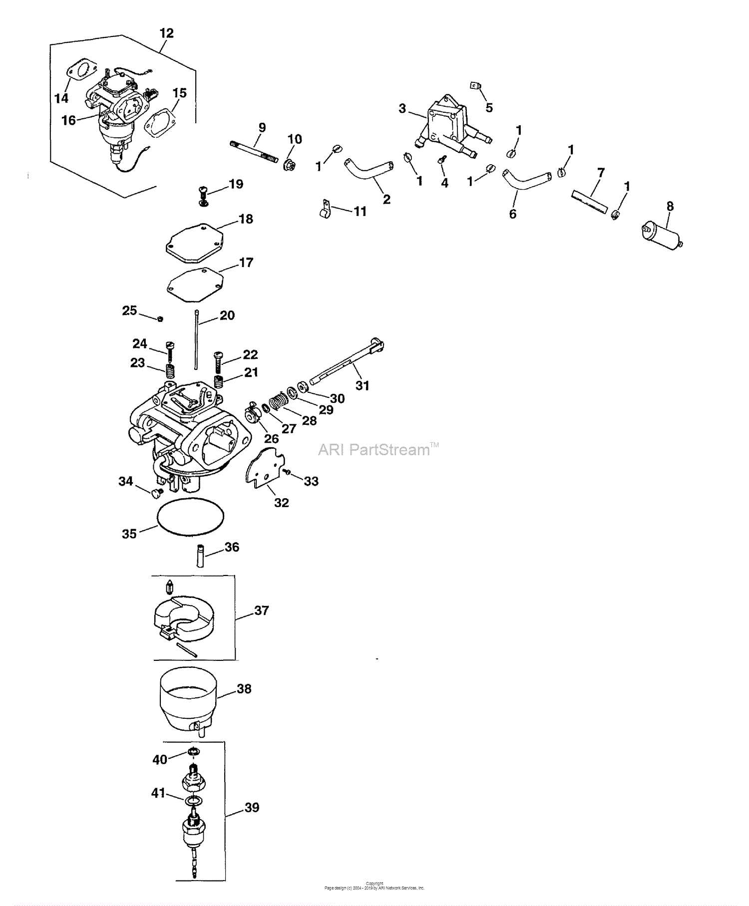 kohler cv491s parts diagram