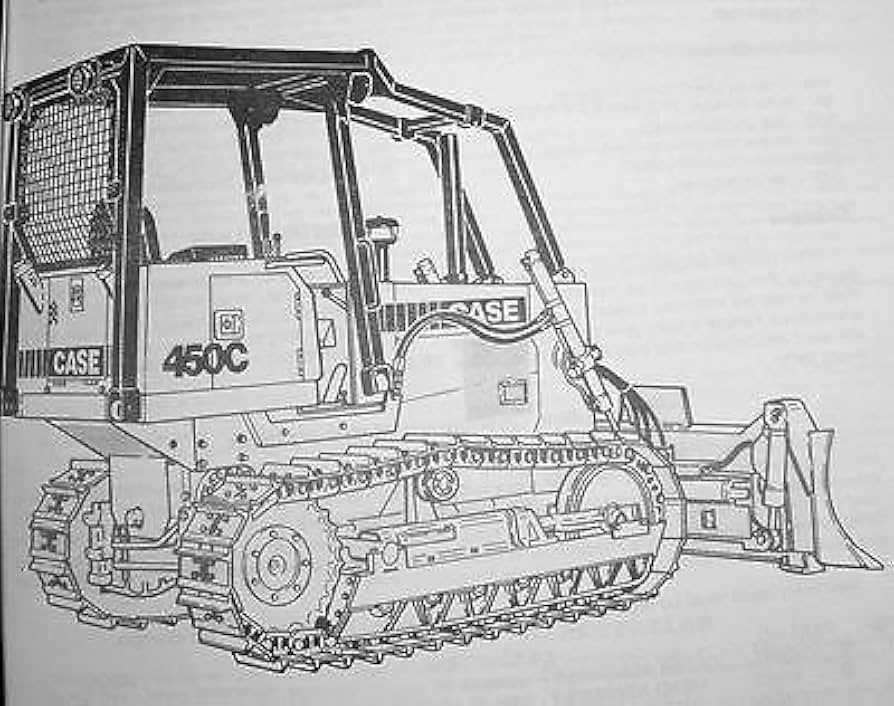 case 450 dozer parts diagram