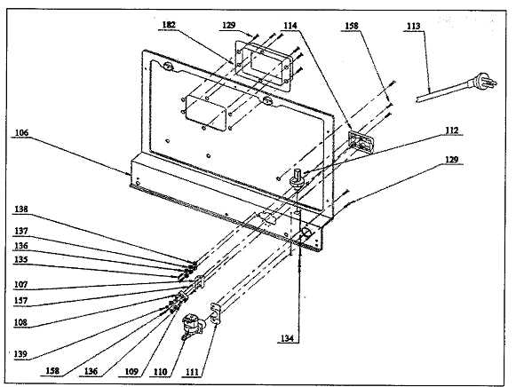 danby dishwasher parts diagram