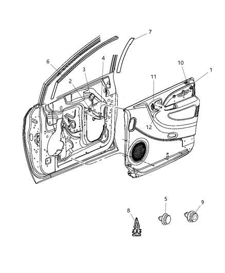 2006 dodge grand caravan parts diagram