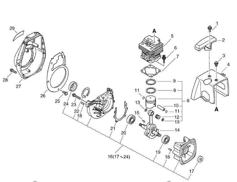 echo es 210 parts diagram