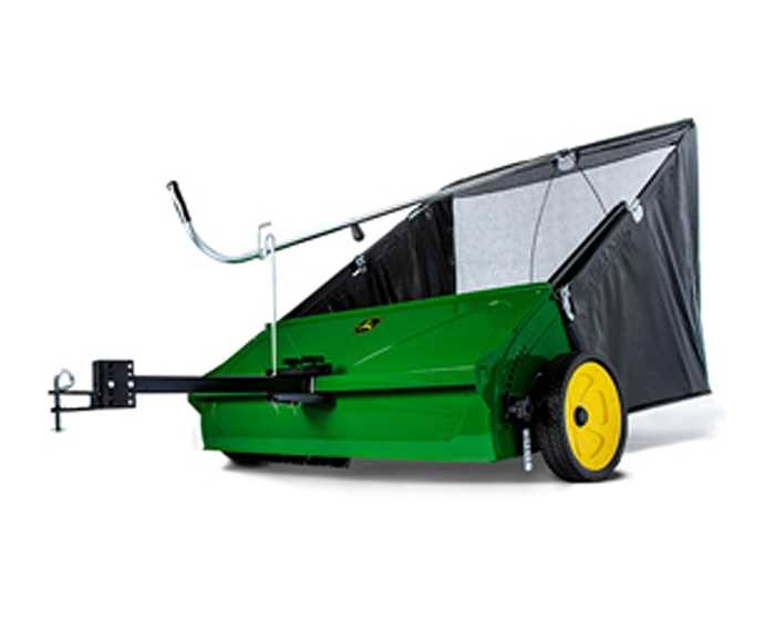 lawn sweeper parts diagram