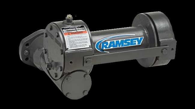 ramsey hydraulic winch parts diagram