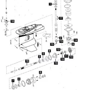 johnson outboard parts diagram