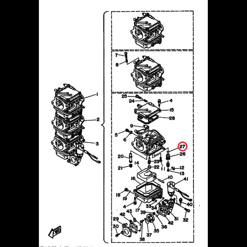 yamaha 30 hp outboard parts diagram