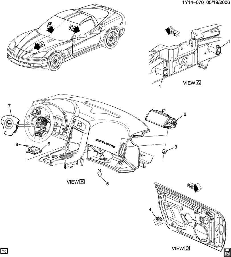 c6 corvette parts diagrams